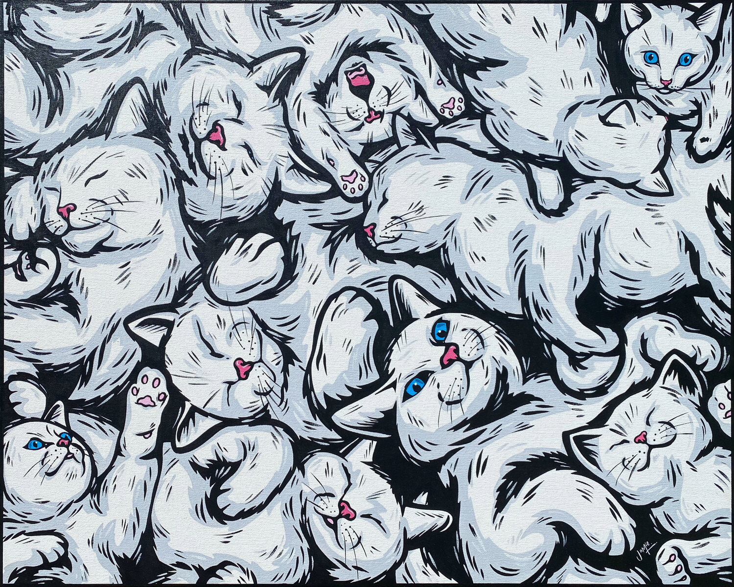 White Cats Jamie Lee
