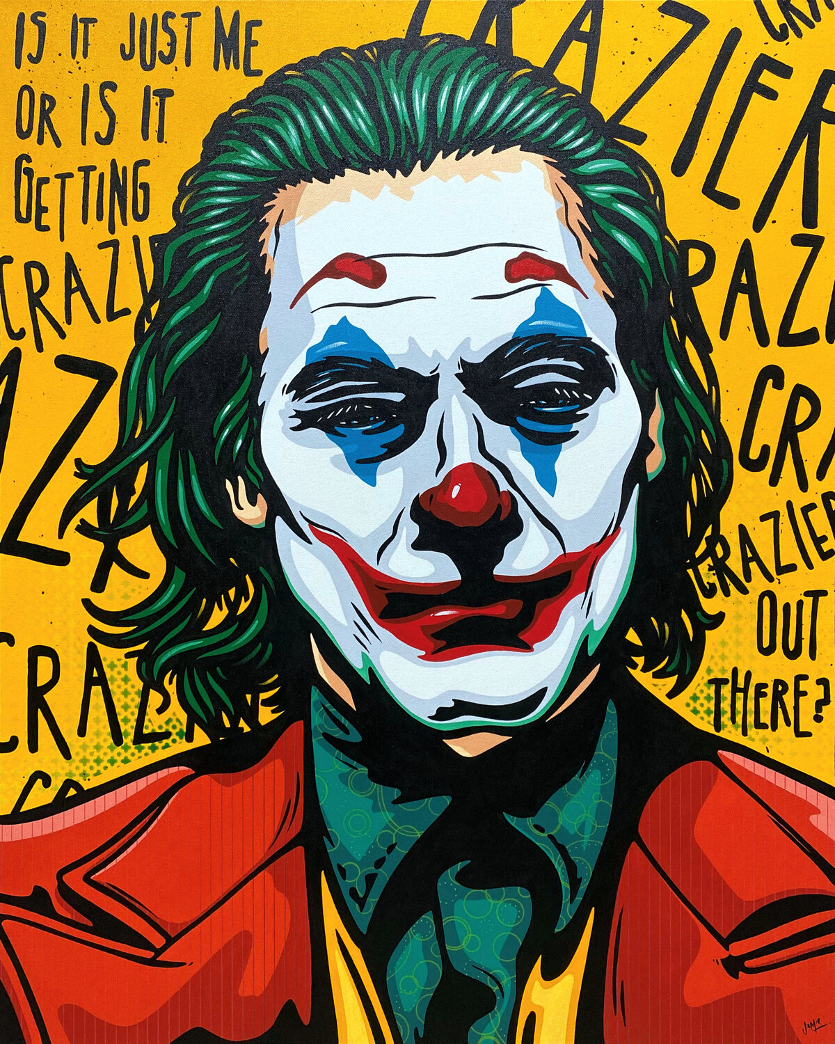 JOKER 油絵アート JOKER 油絵アート