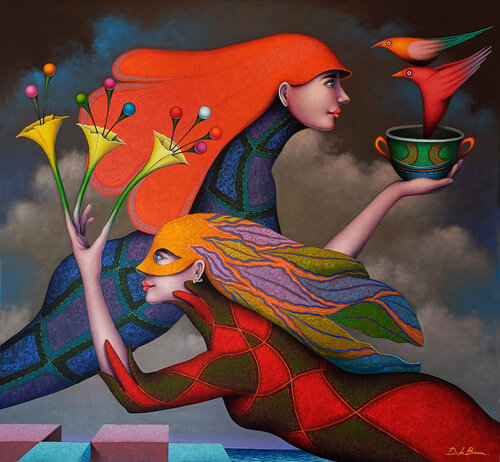 La ofrenda van Jose Luis De la Barra Bellido, Schilderij te koop op Singulart