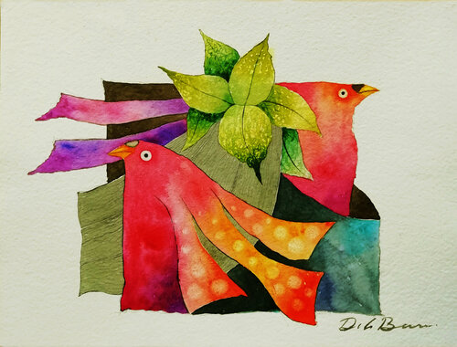 Naturaleza van Jose Luis De la Barra Bellido, Werk op papier te koop op Singulart