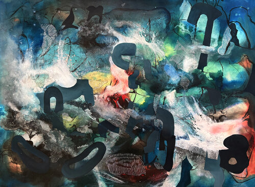 Storm de Anika Kuntze, Obra en papel a la venta en Singulart