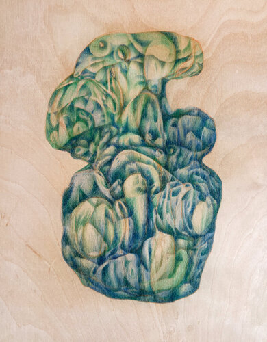 Vulcanic Dream de Anika Kuntze, Dibujo a la venta en Singulart