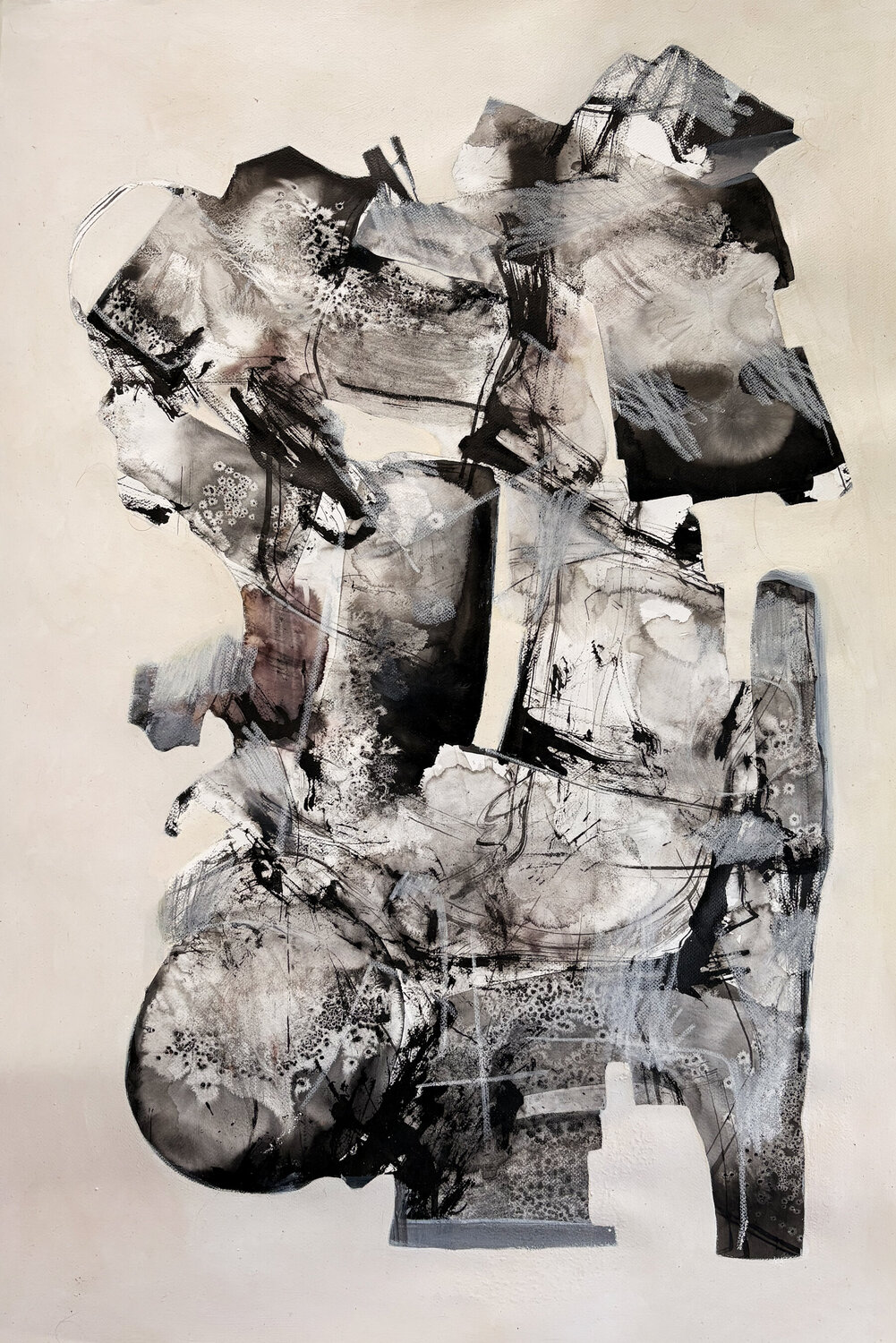 Still Standing - Architecture of Resilience Anika Kuntze Work on Paper for sale