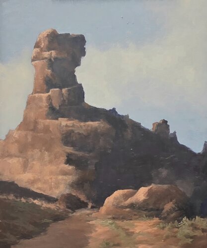 Rooster Butte, Valley of the Gods, Uta von Dane Rigby, Malerei kaufen auf Singulart