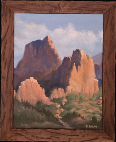 Timber Creek Overlook at Kolob von Dane Rigby, Malerei kaufen auf Singulart