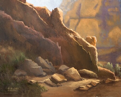 Outcrop Capitol Reef von Dane Rigby, Malerei kaufen auf Singulart