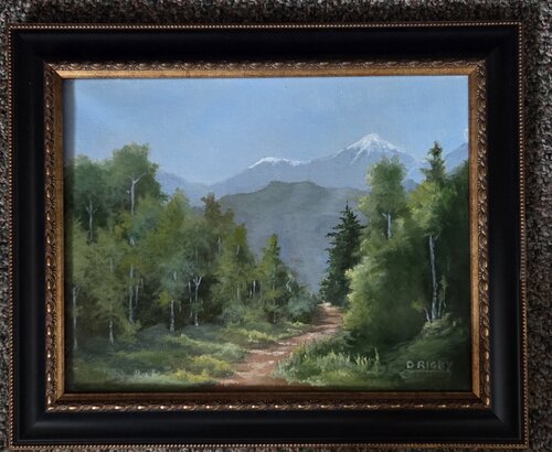 Alpine Loop Trail van Dane Rigby, Schilderij te koop op Singulart