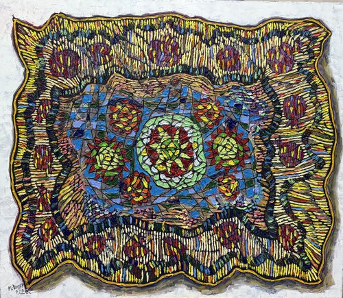 The Fabric of the Universe by Dilorom Mamedova, Painting for Sale on Singulart