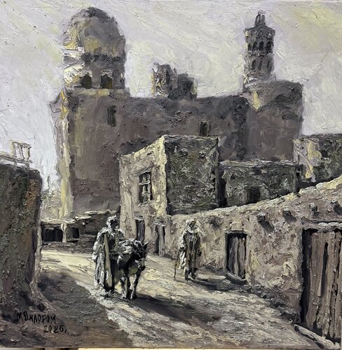 Guardian of Bukhara’s Silence | Dilorom Mamedova par Dilorom Mamedova, Peinture en vente sur Singulart
