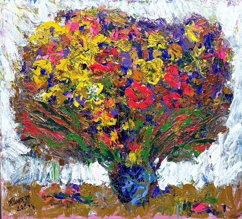 Energy of the Garden di Dilorom Mamedova, Pittura in vendita su Singulart