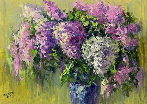 Breath of Lilacs von Dilorom Mamedova, Malerei kaufen auf Singulart