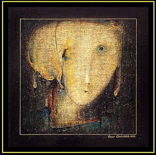 Glance by Omar Chkhaidze, 絵画 for Sale on Singulart