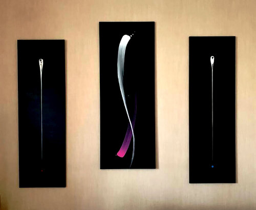 Triptich by Omar Chkhaidze, Painting for Sale on Singulart