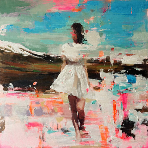 The White Interval de Carlos Milanés, Pintura a la venta en Singulart