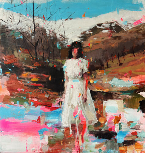 The Lower Silence par Carlos Milanés, Peinture en vente sur Singulart
