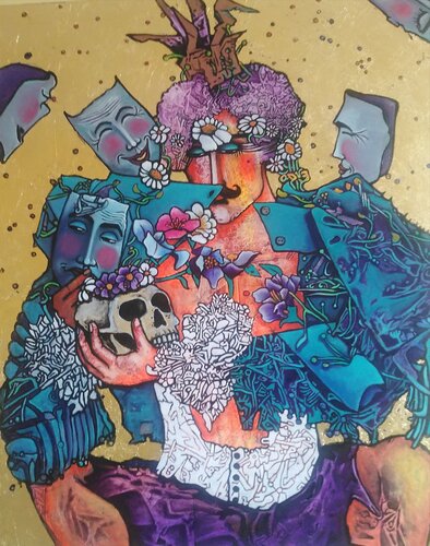 "Narcissus" by Vasyl Netsko, Painting for Sale on Singulart