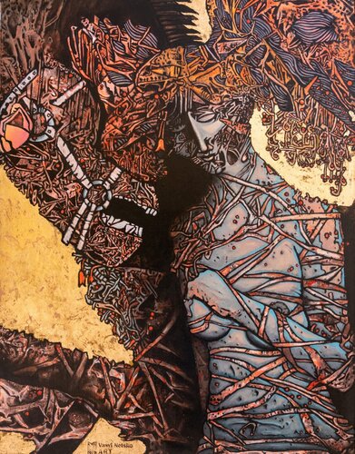 "Harmony of Chaos" by Vasyl Netsko, Painting for Sale on Singulart