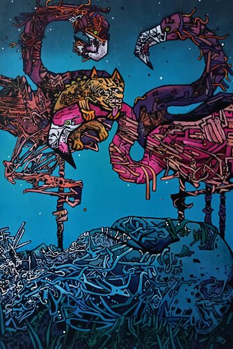 "Phantasmagoria" von Vasyl Netsko, Malerei kaufen auf Singulart
