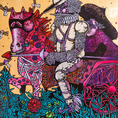 "Love Hunters" by Vasyl Netsko, Painting for Sale on Singulart