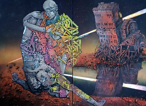 "Apocalypse" van Vasyl Netsko, Schilderij te koop op Singulart