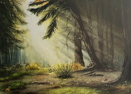 Finding silence by Agnieszka Ryba, Work on Paper for Sale on Singulart