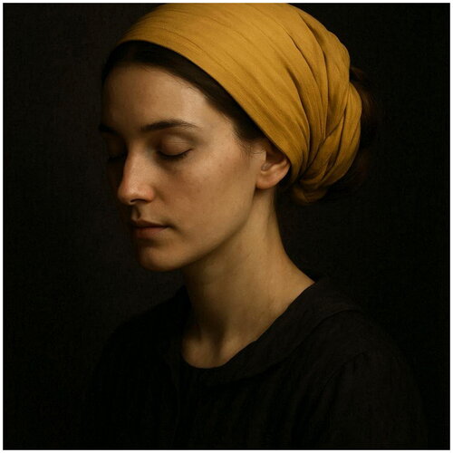 "פורטרט אישה עם כיסוי ראש" von Yoram bouzaglo, Fotografie kaufen auf Singulart