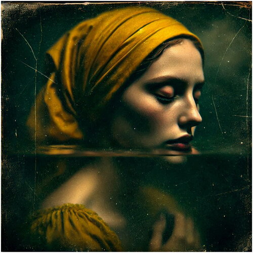 "פורטרט אישה עם כיסוי ראש" von Yoram bouzaglo, Fotografie kaufen auf Singulart