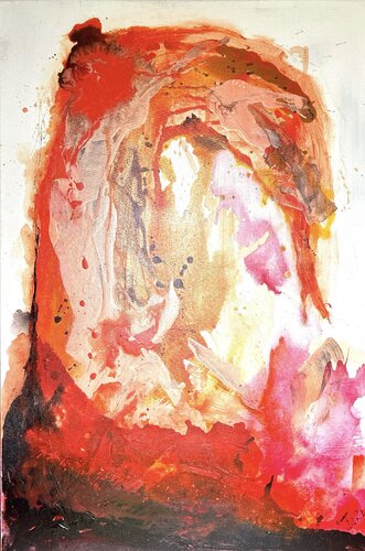 Born in Fire by John Britton, Painting for Sale on Singulart