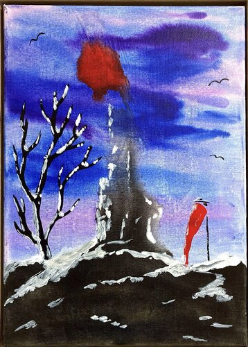 Monk Waits von John Britton, Malerei kaufen auf Singulart