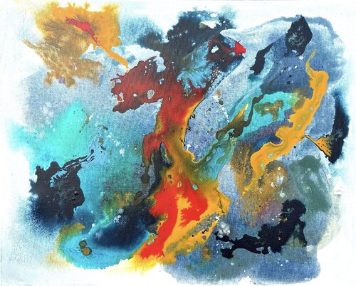 Nebulae by John Britton, 회화 for Sale on Singulart