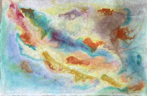 Koi by John Britton, 絵画 for Sale on Singulart