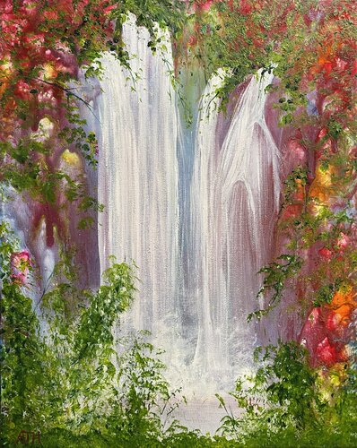 Nature Bath van Anette Thorup Hansen, Schilderij te koop op Singulart