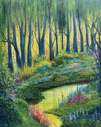 A Sunny Afternoon von Anette Thorup Hansen, Malerei kaufen auf Singulart