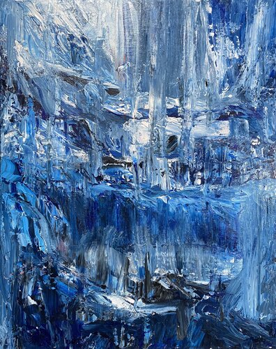 Stillness before Thaw van Anette Thorup Hansen, Schilderij te koop op Singulart