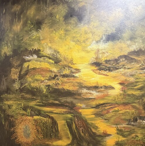 To the Golden Age von Anette Thorup Hansen, Malerei kaufen auf Singulart