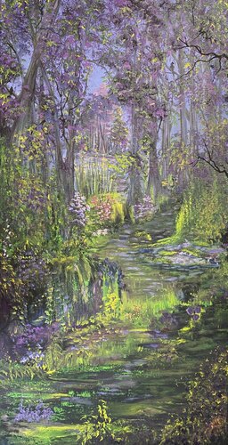 Out into the Blue von Anette Thorup Hansen, Malerei kaufen auf Singulart