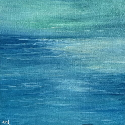 The Light on a Reef in Skagen von Anette Thorup Hansen, Malerei kaufen auf Singulart