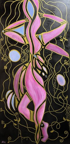 The Dancer van Anette Thorup Hansen, Schilderij te koop op Singulart