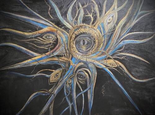 Ragnarok van Anette Thorup Hansen, Schilderij te koop op Singulart