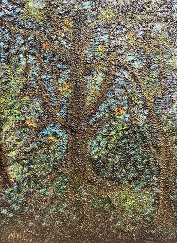 San Dey Trees de Anette Thorup Hansen, Pintura a la venta en Singulart