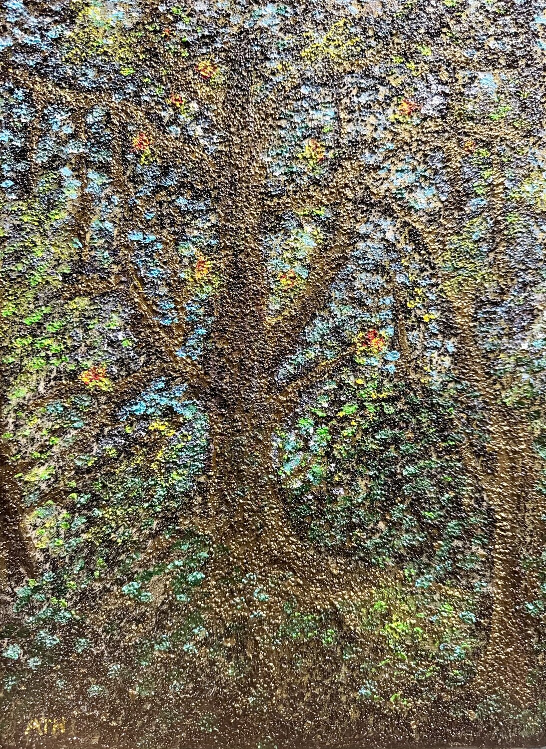 San Dey Trees Anette Thorup Hansen Pintura original en venta