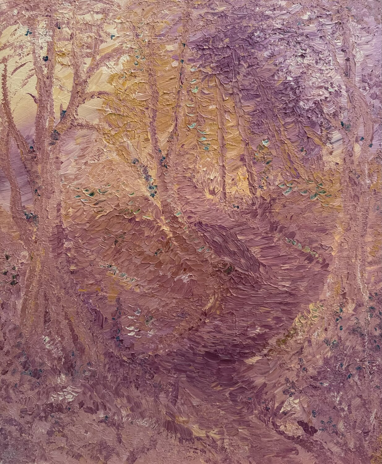 Walk into a summer evening. Anette Thorup Hansen Pintura original en venta