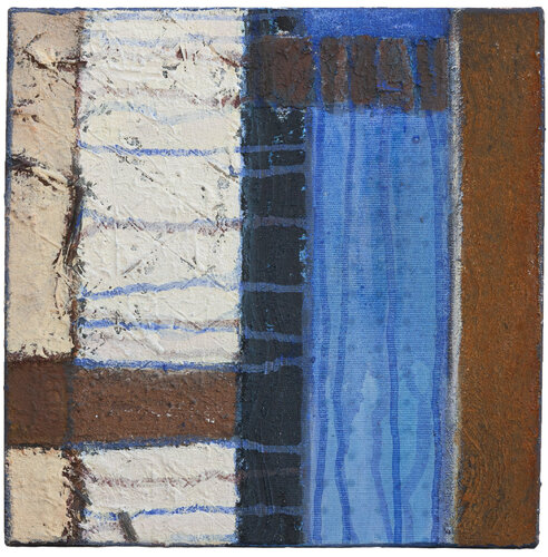 White and Blue II by Kathleen Kilchenmann, Painting for Sale on Singulart