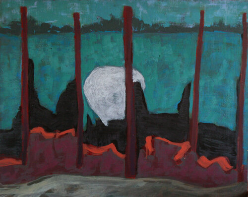 série" composition" by Guénaël Henrion, Painting for Sale on Singulart