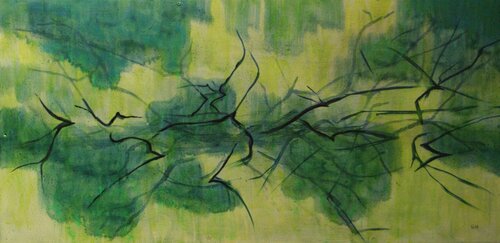série" composition"   Errance von Guénaël Henrion, Malerei kaufen auf Singulart