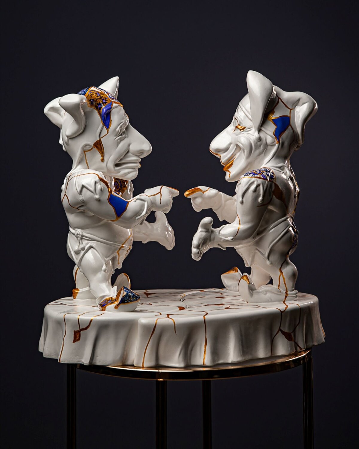 Gemini  Zodiac Sign  Kintsugi Collection Valeria Anton