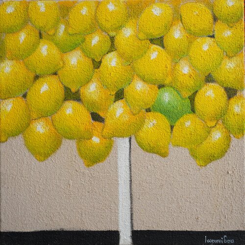 Lemon Tree 2 van Xanthi Ioannidou, Schilderij te koop op Singulart