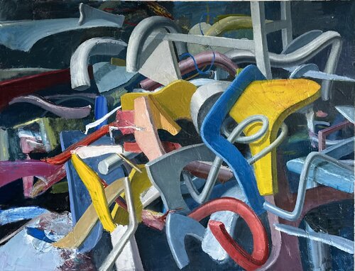 Reinterpretation by Sergey Isaverdyan, Painting for Sale on Singulart