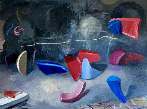 L'Éveil des Formes by Sergey Isaverdyan, Painting for Sale on Singulart