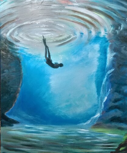 Inmersión.. by Jon Jauregui, 絵画 for Sale on Singulart